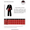 KALARI Karate Uniform with Black Belt (Polyester Cotton - 200 gsm)