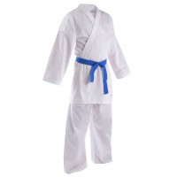 KALARI Karate Uniform with Blue Belt (100% Cotton - 240 gsm)
